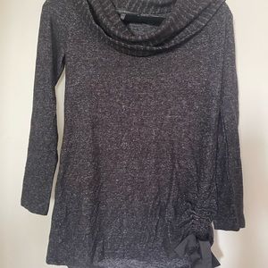 WHBM NWT Cowl Neck Long Sleeve